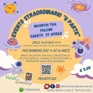 27 Aprile - EVENTO STRAORDINARIO - Incontri tra pulcini "II PARTE"