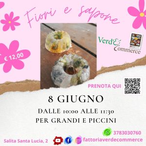 8 Giugno - FIORI E SAPONE