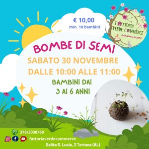 30 Novembre - BOMBE DI SEMI