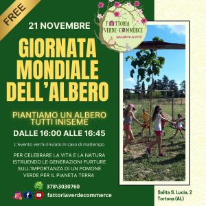 21 novembre - GIORNATA MONDIALE DELL'ALBERO