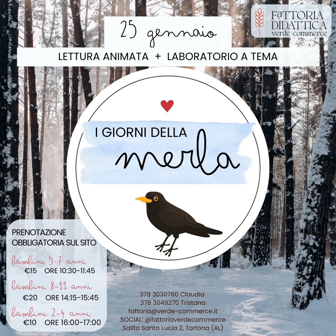 25 Gennaio - I GIORNI DELLA MERLA