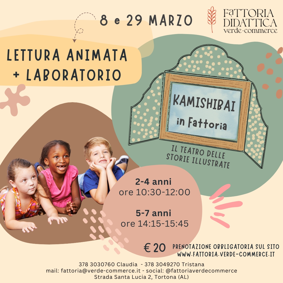8 e 29 marzo - KAMISHIBAI IN FATTORIA