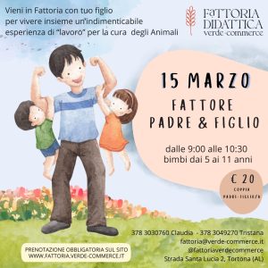 15 marzo - FATTORE PADRE & FIGLIO