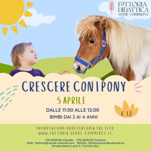 5 aprile - CRESCERE CON I PONY