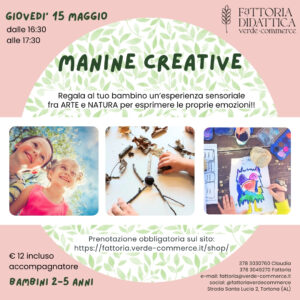 15 maggio - MANINE CREATIVE