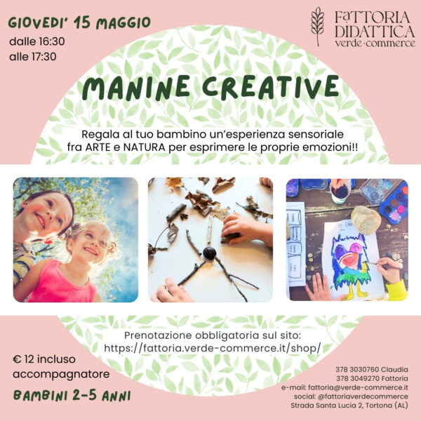 15 maggio - MANINE CREATIVE
