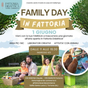1 giugno - FAMILY DAY IN FATTORIA