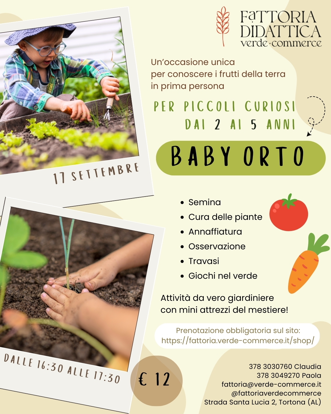 17 settembreĀ - BABY ORTO