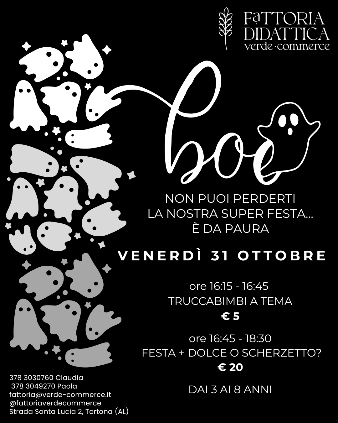 31 ottobre - FESTA DI HALLOWEEN