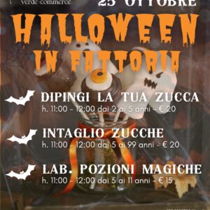 25 ottobre - HALLOWEEN IN FATTORIA...