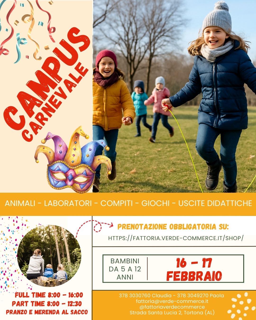 CAMPUS CARNEVALE ★ 16 - 17 febbraio