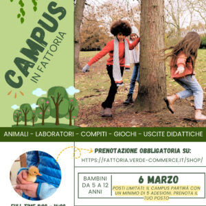 CAMPUS IN FATTORIA ★ 6 marzo 2026